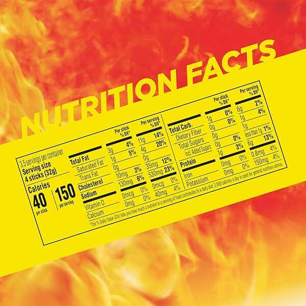 Slim Jim Smoked Meat Sticks, Original Flavor, 6g Protein Per Serving, Snack Size, Easter Basket Stuffer for Men, 0.28 oz. (14 Count) - Image 11