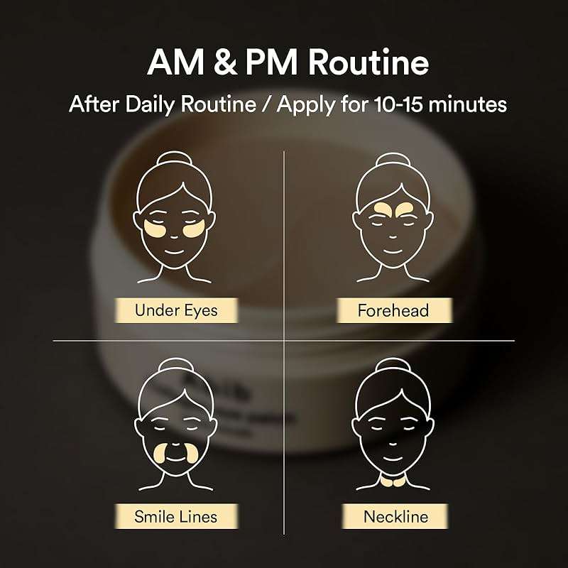 Abib Collagen Peptide Eye Patches for Wrinkles & Fine Line with Jericho Rose Jelly, 60 Count, Korean Skin Care - Image 7