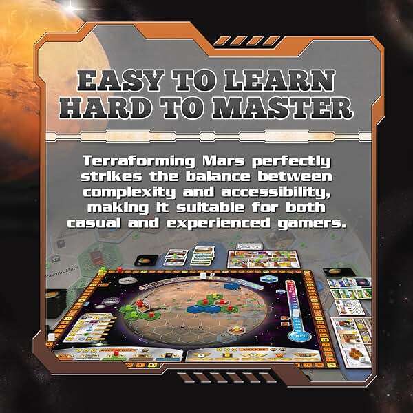 Terraforming Mars by Stronghold Games: Deep Engine-Building Strategy Game with Resource Management for Adults and Teens - Image 4