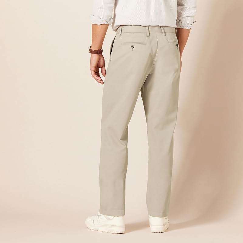 Amazon Essentials Men's Classic-Fit Wrinkle-Resistant Flat-Front Chino Pant (Available in Big & Tall) - Image 3