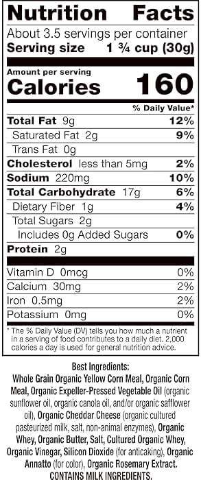 Annie's Organic Cheddar Cheesy Smiles, Baked Corn Puffs, Gluten Free, 4 oz - Image 2