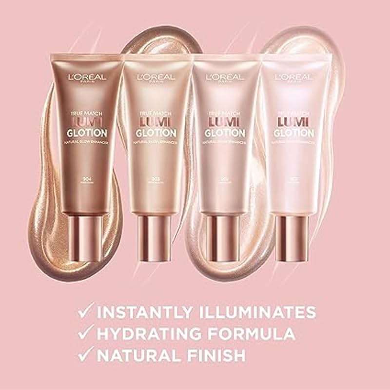 L'Oreal Paris Makeup True Match Lumi Glotion, Natural Glow Enhancer, Illuminator Highlighter, Bronzing Drops For a Sun-Kissed Glow, 903 Medium - Image 5