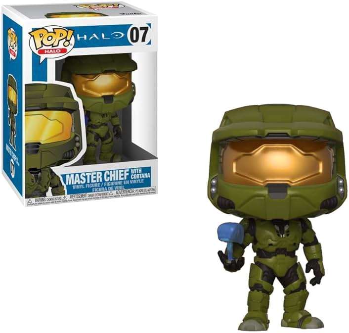 Funko POP! Games: Halo - Master ChiefF with Cortana - Collectible Vinyl Figure - Gift Idea - Official Merchandise - for Kids & Adults - Video Games Fans - Model Figure for Collectors and Display - Image 2