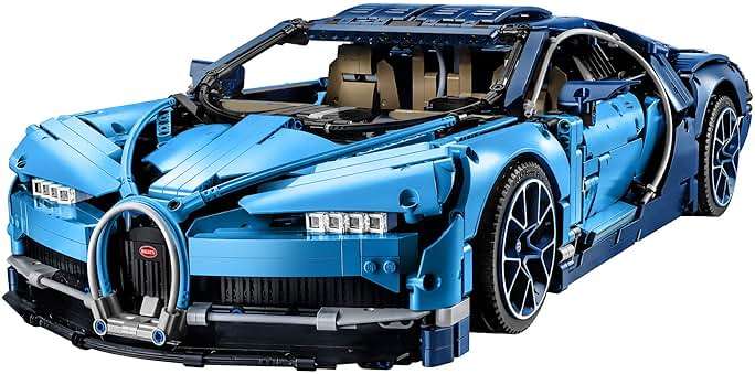 LEGO Technic Bugatti Chiron 42083 Race Car Building Kit and Engineering Toy, Adult Collectible Sports Car with Scale Model Engine (3599 Pieces) - Image 1