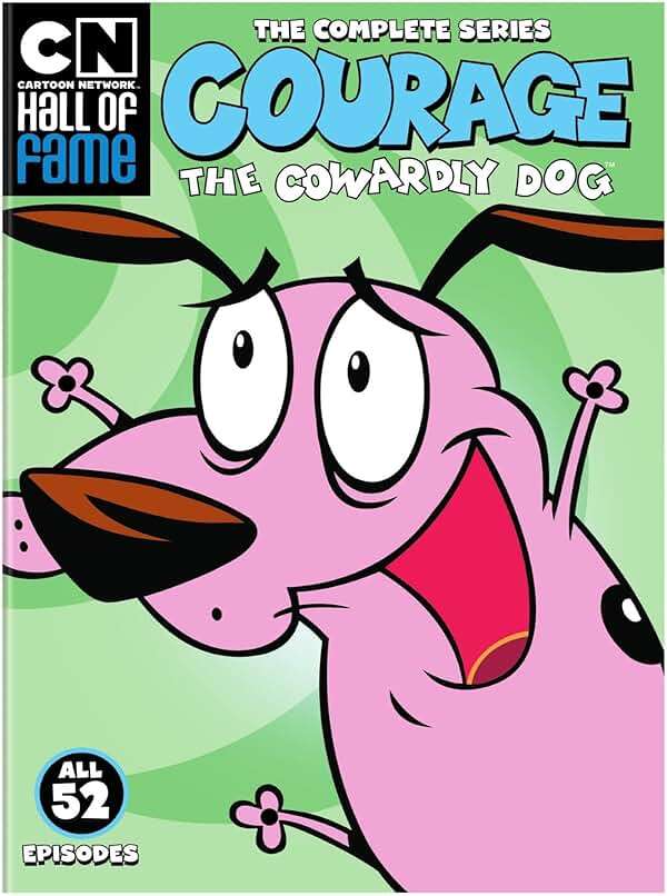 Cartoon Network Hall of Fame: Courage the Cowardly Dog Complete Series (DVD) - Image 1
