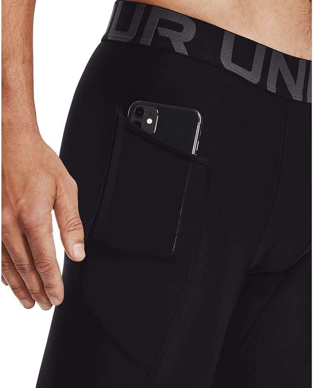 Under Armour Men's HeatGear Armour Leggings - Image 6