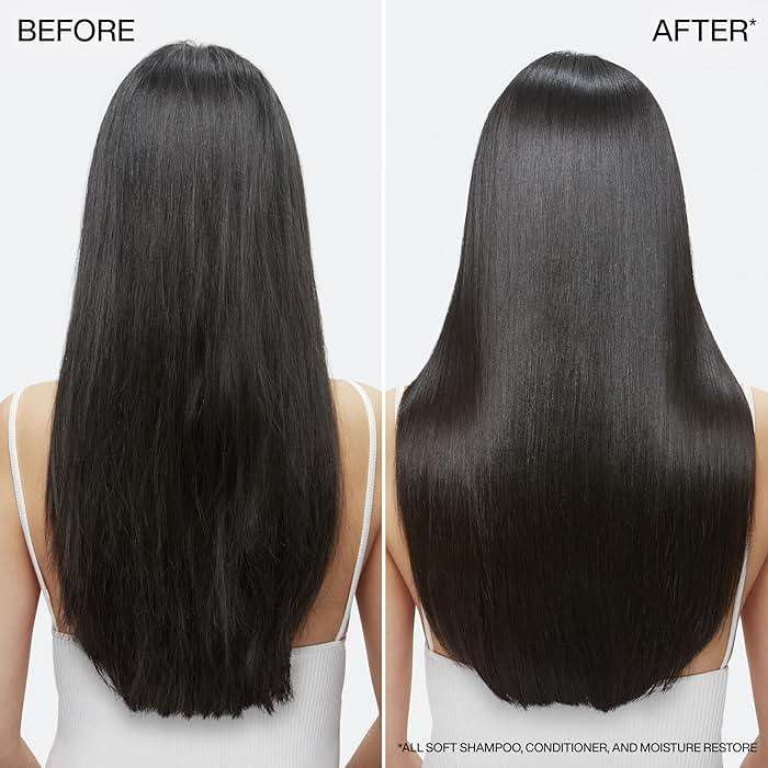 Redken All Soft Shampoo - Moisturizes & Hydrates Dry, Brittle Hair, Gently Cleanses and Softens, With Argan Oil, Safe For Color-Treated Hair - Image 3