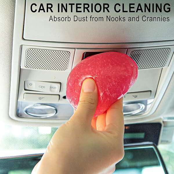 TICARVE Car Cleaning Gel Detailing Putty Car Putty Auto Detailing Tools Car Interior Cleaner Cleaning Slime Car Accessories Keyboard Cleaner Rose/NT WT: 5.6 oz (160 gr) - Image 3