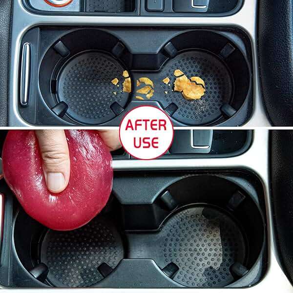 TICARVE Car Cleaning Gel Detailing Putty Car Putty Auto Detailing Tools Car Interior Cleaner Cleaning Slime Car Accessories Keyboard Cleaner Rose/NT WT: 5.6 oz (160 gr) - Image 7