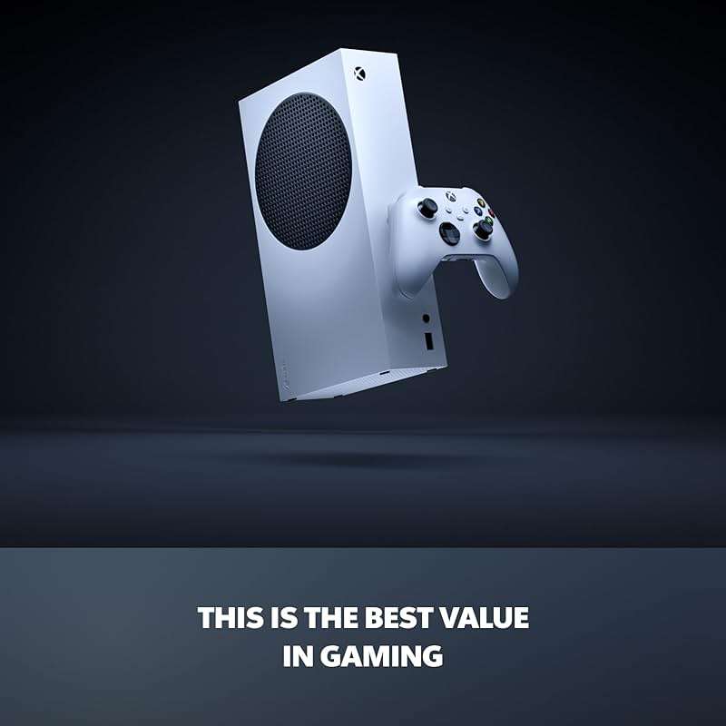 Microsoft Xbox Series S 512GB Game All-Digital Console + 1 Xbox Wireless1 Controller, White - 1440p Gaming Resolution, 4K Streaming Media Playback, WiFi (Renewed) - Image 2