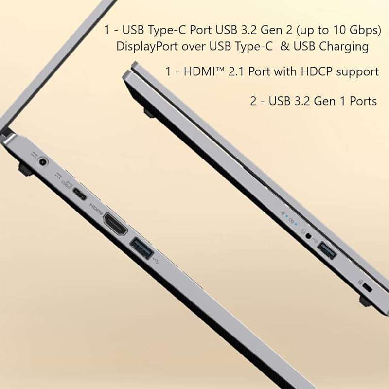 acer Aspire 3 A315-24P-R7VH Slim Laptop | 15.6" Full HD | AMD Ryzen 3 7320U Quad-Core | AMD Radeon Graphics | 8GB LPDDR5 | 128GB NVMe SSD | Wi-Fi 6 | Windows 11 Home - Image 5