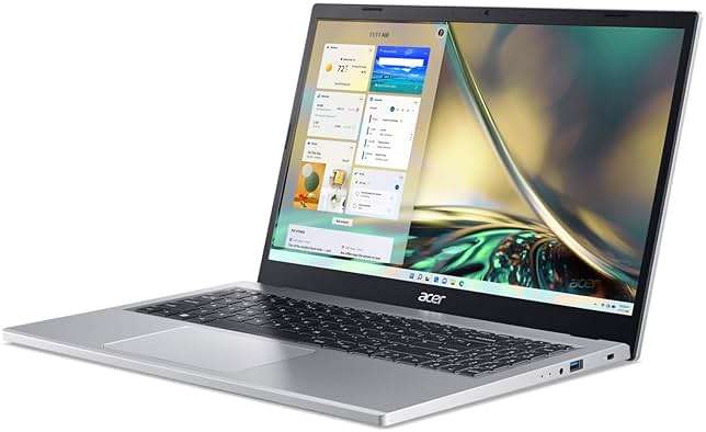 acer Aspire 3 A315-24P-R7VH Slim Laptop | 15.6" Full HD | AMD Ryzen 3 7320U Quad-Core | AMD Radeon Graphics | 8GB LPDDR5 | 128GB NVMe SSD | Wi-Fi 6 | Windows 11 Home - Image 8