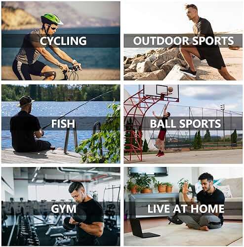 HovSiyla 1/5 Pack Workout Shirts for Men Athletic Running Gym Quick Dry Short Sleeve Performance Moisture Wicking T Shirt - Image 6