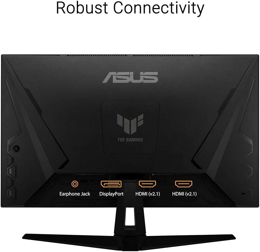 ASUS TUF Gaming 27” 4K HDR Monitor (VG27UQ1A) – 160Hz, 1ms, Extreme Low Motion Blur Sync, NVIDIA G-SYNC Compatible, AMD FreeSync Premium, 95% DCI-P3, DisplayWidget, 3 yr Warranty - Image 5