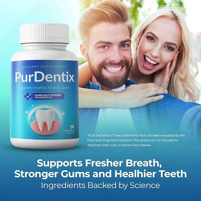 PurDentix Oral Health Probiotic – 4-Strain Formula for Healthy Gums, Teeth & Fresh Breath – 90 Chewable Tablets - Image 8