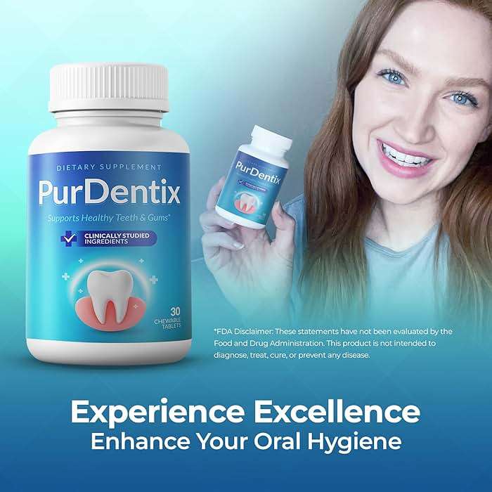 PurDentix Oral Health Probiotic – 4-Strain Formula for Healthy Gums, Teeth & Fresh Breath – 90 Chewable Tablets - Image 9