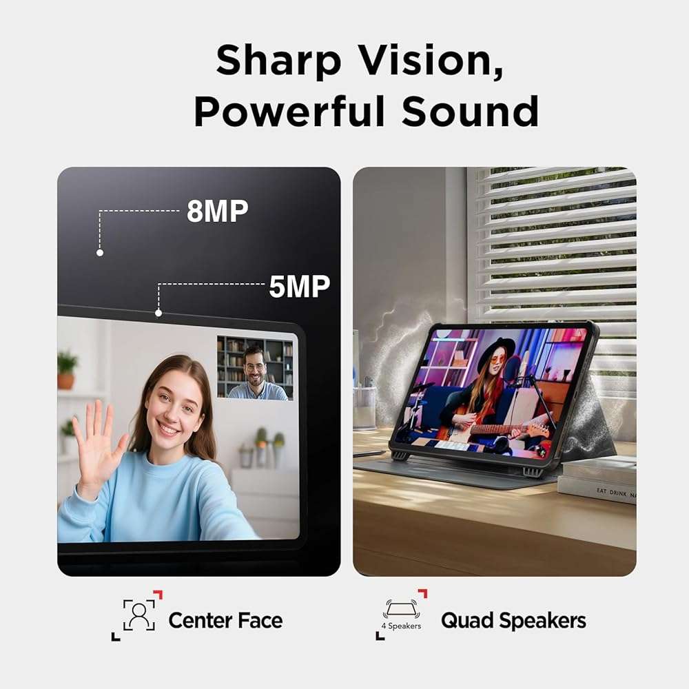 TCL NXTPAPER 11 Gen 2 Android Tablet, 11" Drawing Pad & Digital Notebook, Stylus & Flip Case Included, NXTPAPER 4.0 Display, Android 15, AI Tools, 8+8GB RAM, 128GB Storage, 8000mAh Battery, Gray - Image 7