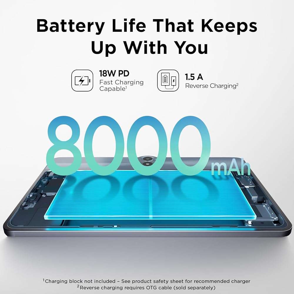 TCL NXTPAPER 11 Gen 2 Android Tablet, 11" Drawing Pad & Digital Notebook, Stylus & Flip Case Included, NXTPAPER 4.0 Display, Android 15, AI Tools, 8+8GB RAM, 128GB Storage, 8000mAh Battery, Gray - Image 8