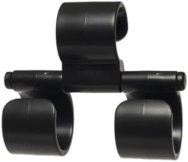 The Smarter Hook Black - Strong, Durable, and Lightweight Innovative Multi-Use Hook for Diaper Bags, Backpacks, Purses, Grocery Bags; Use on Baby Strollers, Shopping Carts, Walkers, Chairs by The Smarter Hook - Shop at Bazar