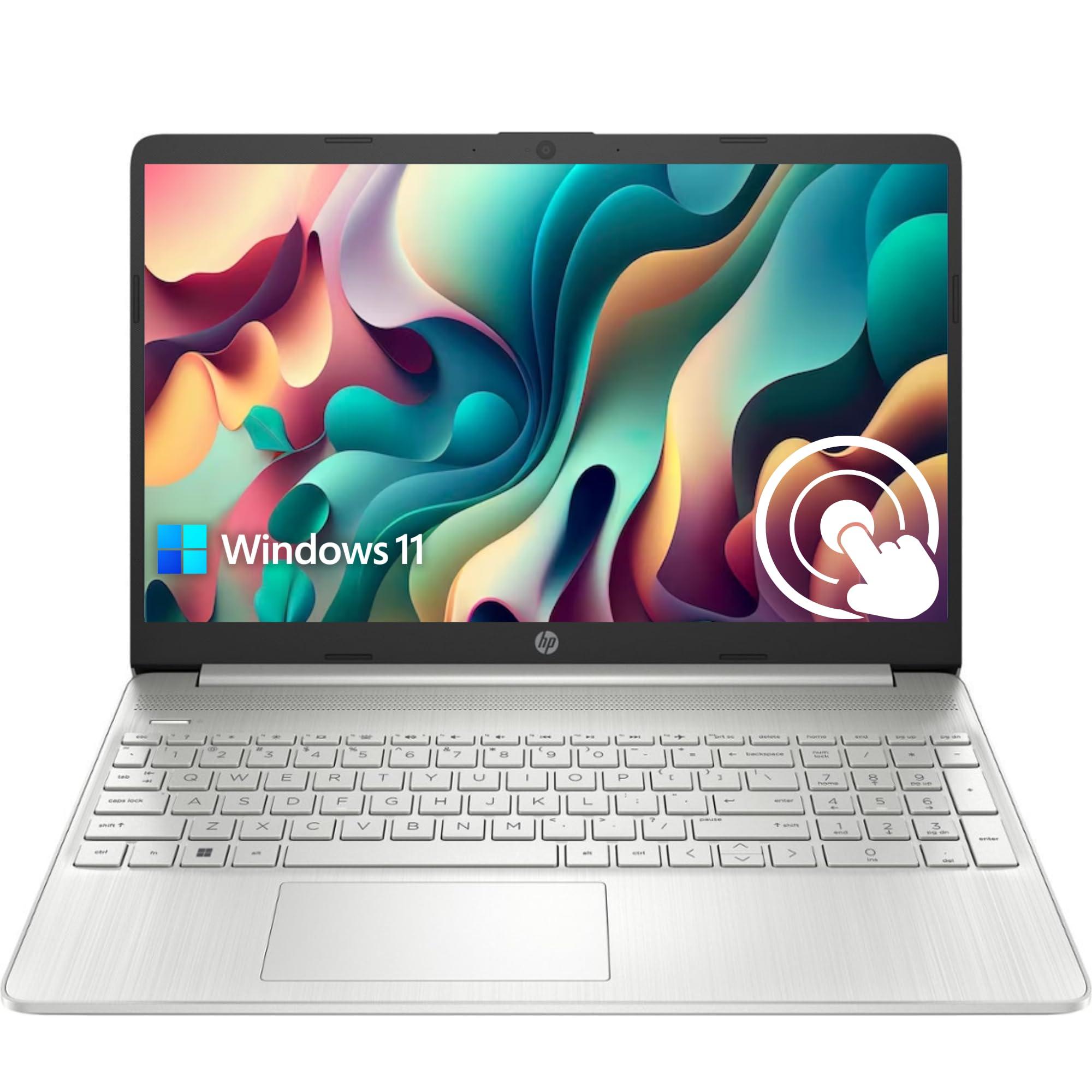 HP Pavilion 15.6" HD Touchscreen Anti-Glare Laptop, 16GB RAM, 1TB SSD Storage, Intel Core Processor up to 4.1GHz, Up to 11 Hours Long Battery Life, Type-C, HDMI, Windows 11 Home, Silver by HP - Shop at Bazar