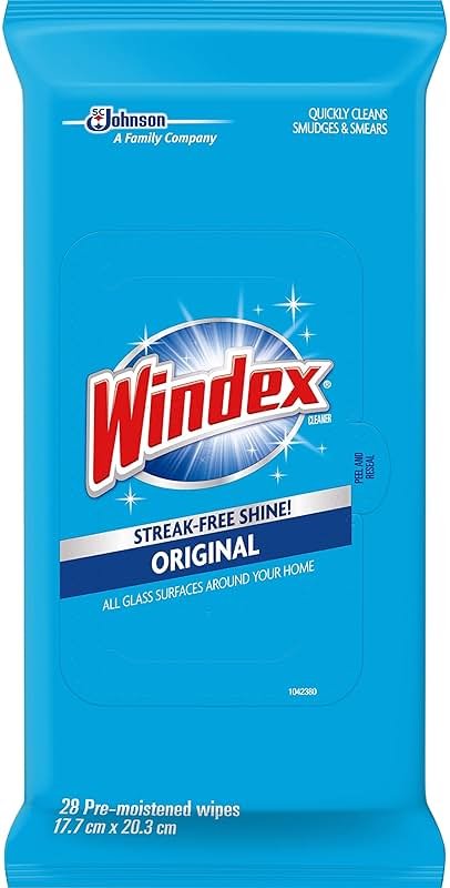 Windex Glass and Multi-Surface Cleaning Wipes, 28 Count - Pack of 3 (84 Total Wipes) - Product Image