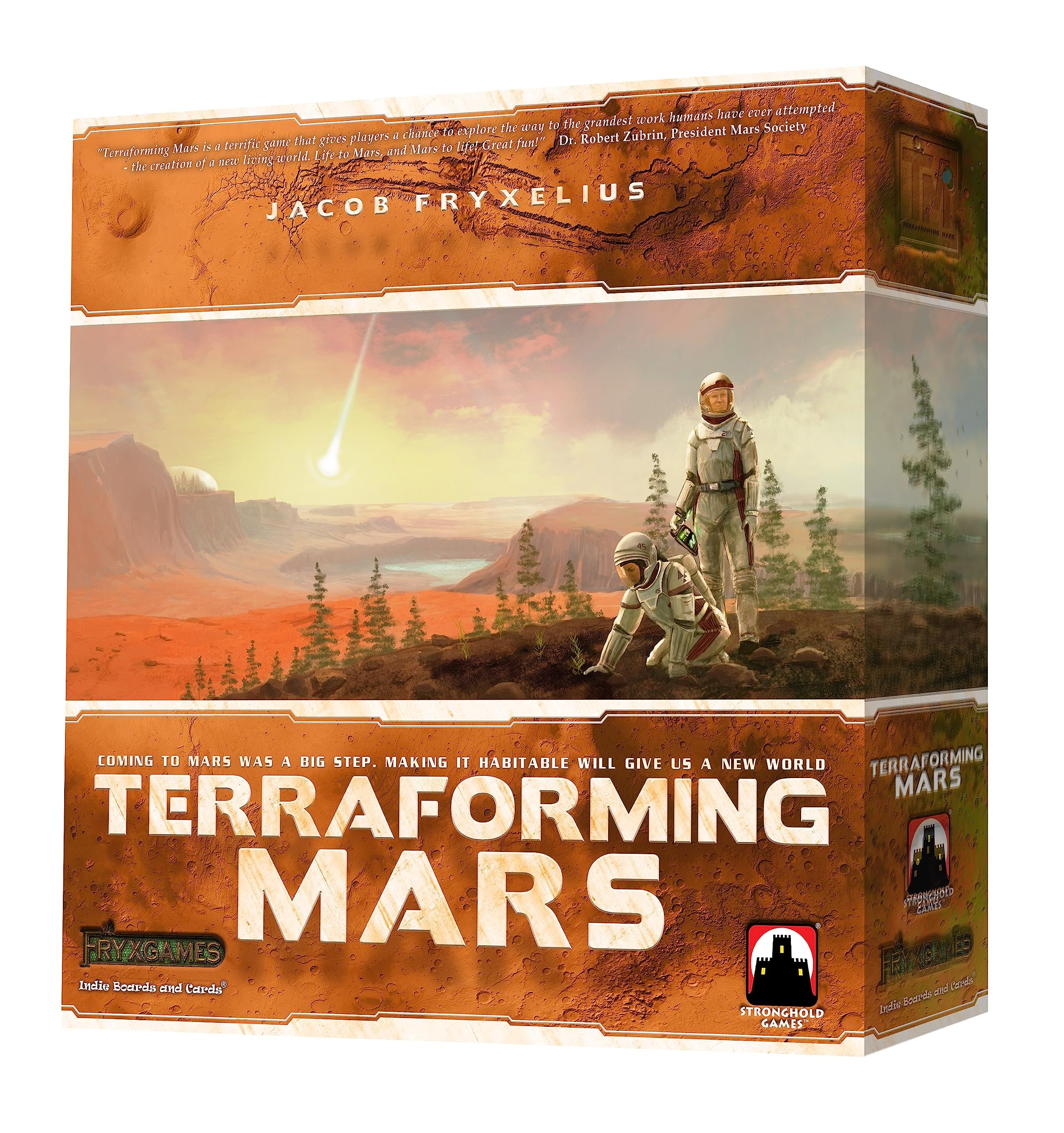 Terraforming Mars by Stronghold Games: Deep Engine-Building Strategy Game with Resource Management for Adults and Teens - Product Image