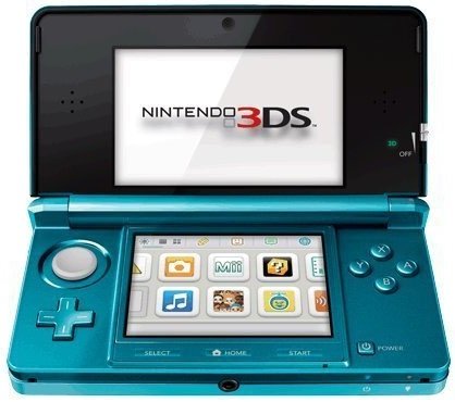 Nintendo 3DS Aqua Blue (Renewed) [video game] - Product Image
