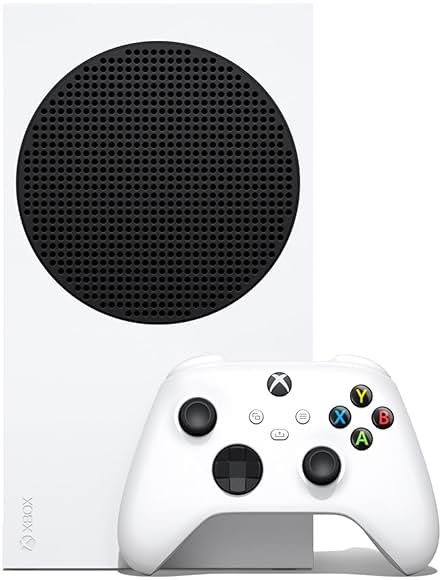Microsoft Xbox Series S 512GB Game All-Digital Console + 1 Xbox Wireless1 Controller, White - 1440p Gaming Resolution, 4K Streaming Media Playback, WiFi (Renewed) - Product Image