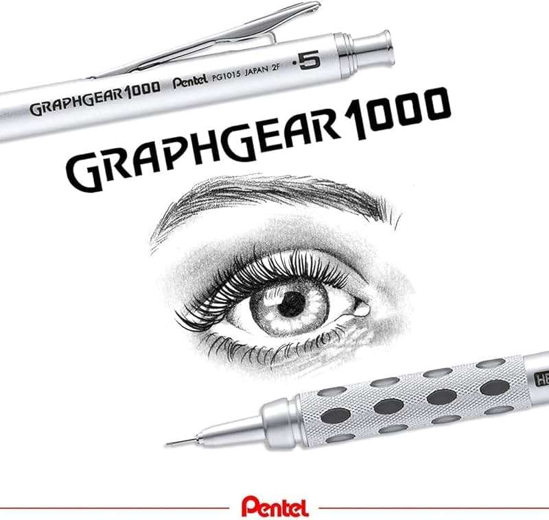 Pentel Graph Gear 1000 Mechanical Pencil, 0.5mm (PG1015) - Image 7