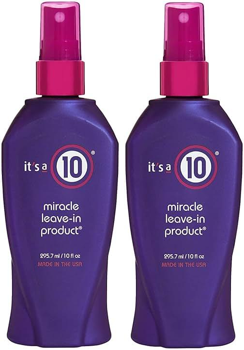 It's A 10 Miracle Leave-In Product 10 Oz - 2 Pack by It's a 10 Haircare - Shop at Bazar