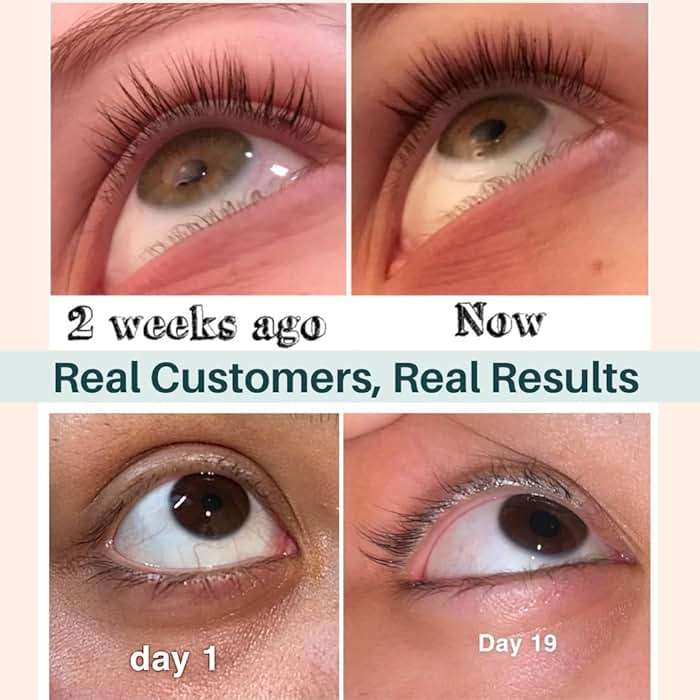 USDA Organic Castor Oil Lash Serum - Premium All Natural Cold Pressed Castor Oil Eyelash Growth Serum with Mascara Tube - Eyelash Treatment and Conditioner - For Thicker and Fuller Lashes - Image 3