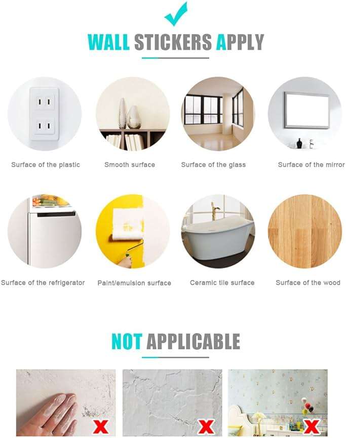 80pcs Butterfly Wall Decor - Plastic Butterflies Wings Foldable Removable Waterproof Reusable Mural Wall Stickers for Home Room Bedroom Party Wedding Christmas Decorations - Image 7