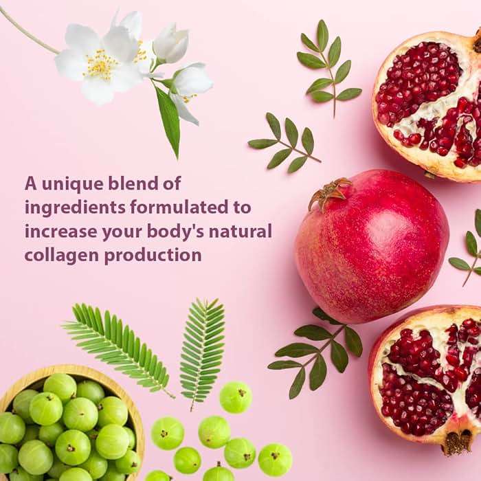 PlantFusion Vegan Collagen Beauty - Vegan Collagen Powder for Women - Hair Skin and Nails Vitamins - Gluten Free, Non-GMO, Non-Dairy (Strawberry Lemonade 18 Servings) - Image 2