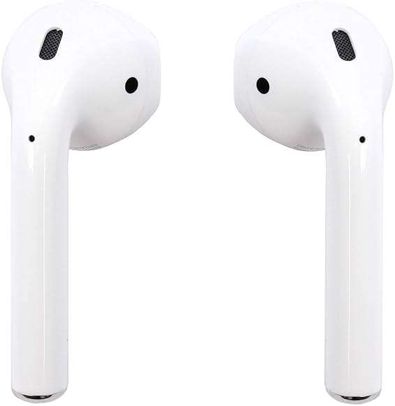 Apple AirPods 2 with Charging Case - White (Renewed) - Image 2