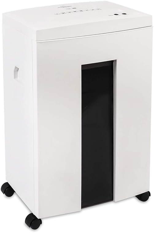 WOLVERINE 10-Sheet Super Micro Cut High Security Level P-5 Heavy Duty Paper/CD/Card Ultra Quiet Shredder for Home Office by 60 Mins Running Time and 6 Gallons Pullout Waste Bin SD9112(White ETL) by Wolverine - Shop at Bazar