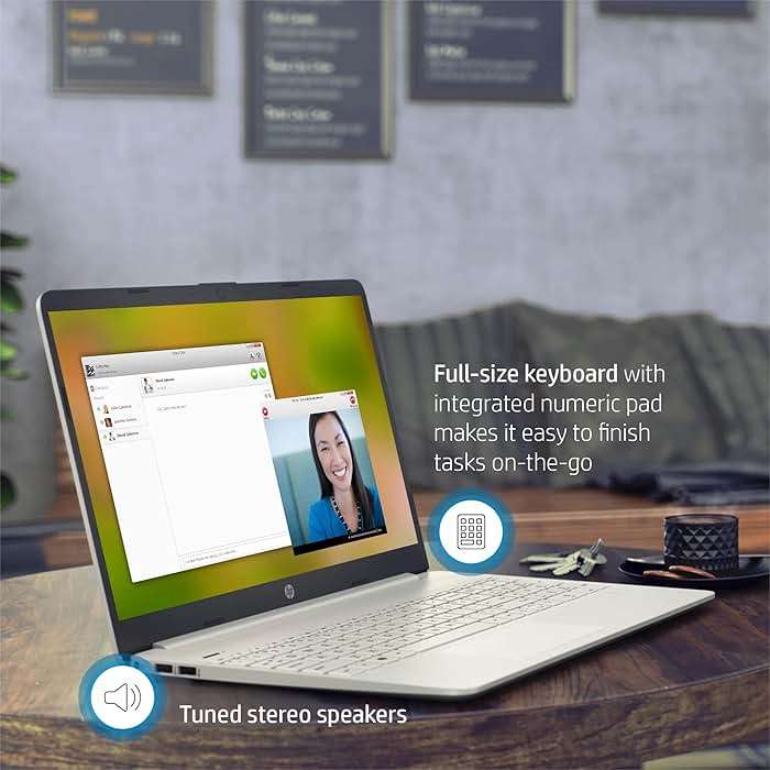 HP Windows 11 Pro 15 15.6" FHD Business Laptop Computer,11th Gen Intel Core i5-1135G7, 16GB RAM 512GB SSD, Intel Iris Xe Graphic, Numeric Pad, Long Battery Life, Wi-Fi 5, Bluetooth 4.2, USB, w/Battery - Image 2