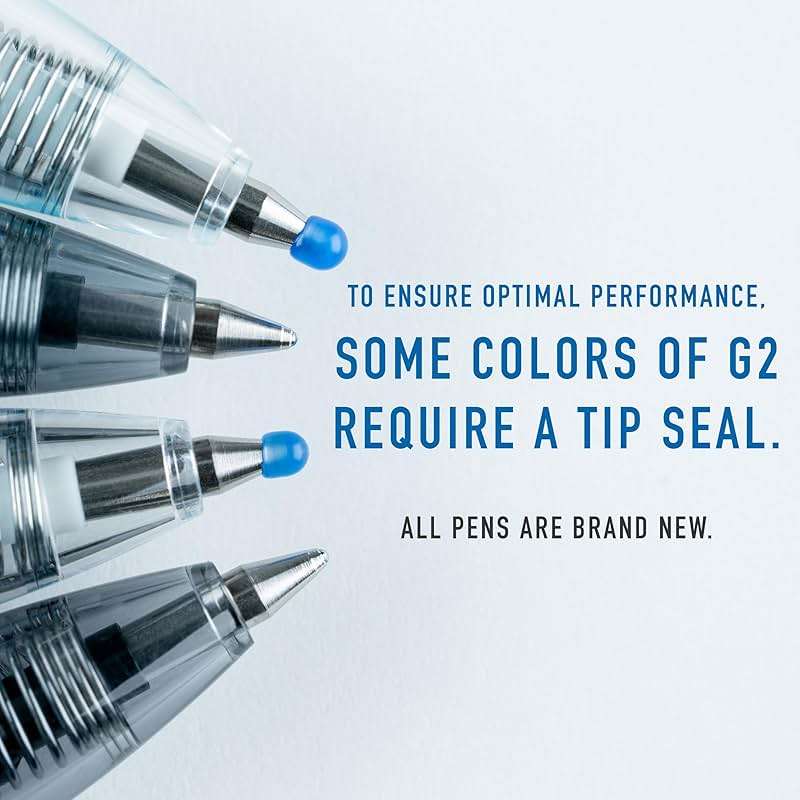 Pilot, G2 Premium Gel Roller Pens, G2 Boost Pink Pack, The Colors of Optimism, 8 Pack Pouch, Fine Point 0.7 mm, Assorted - Image 4