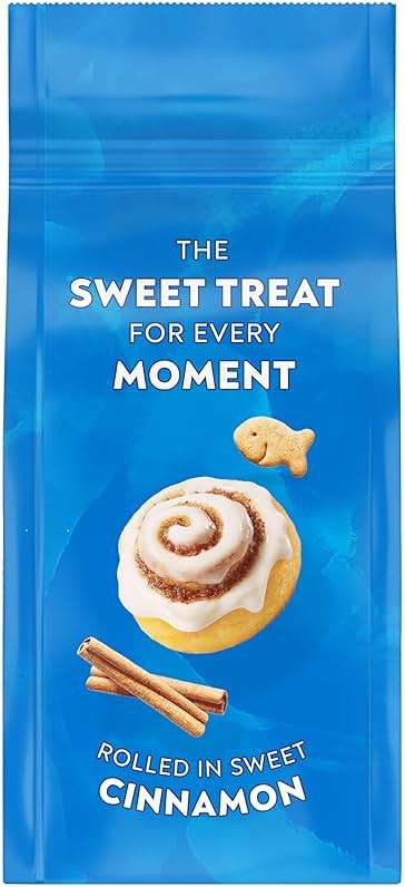 Goldfish Grahams Cinnamon Roll Baked Snack Crackers, 6.6 Oz Bag - Image 4